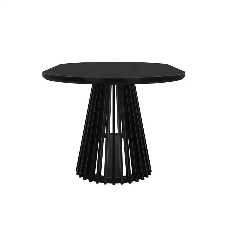 Table à manger rectangulaire, Table de cuisine minimaliste en bois massif pour 6 personnes