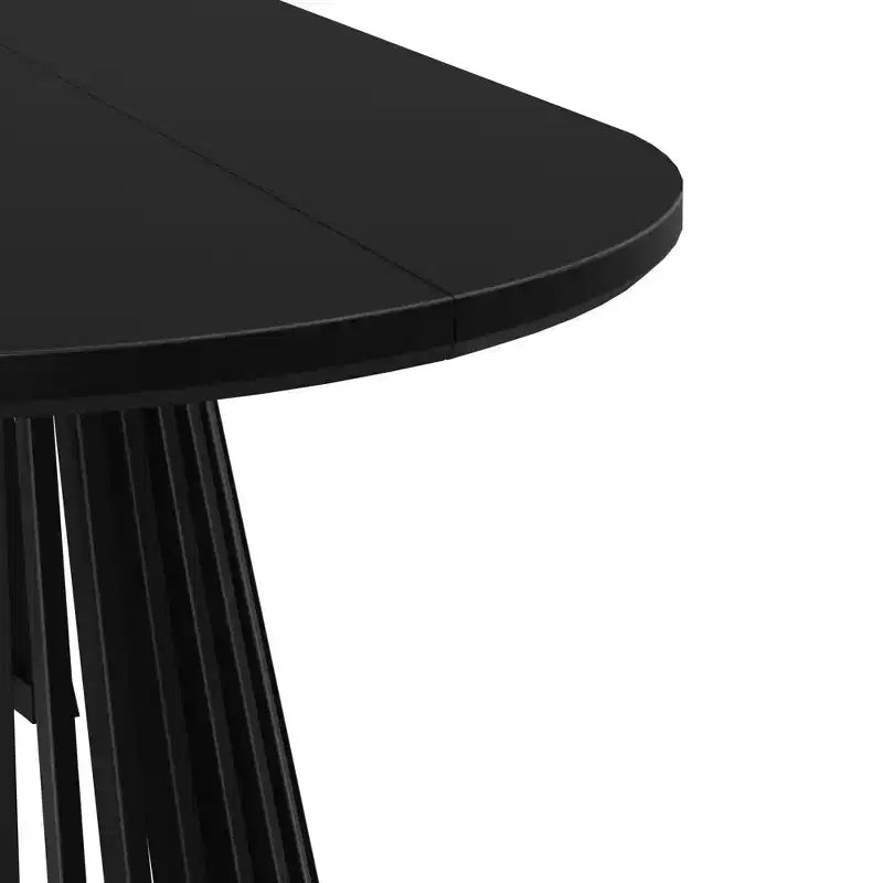Table à manger rectangulaire, Table de cuisine minimaliste en bois massif pour 6 personnes