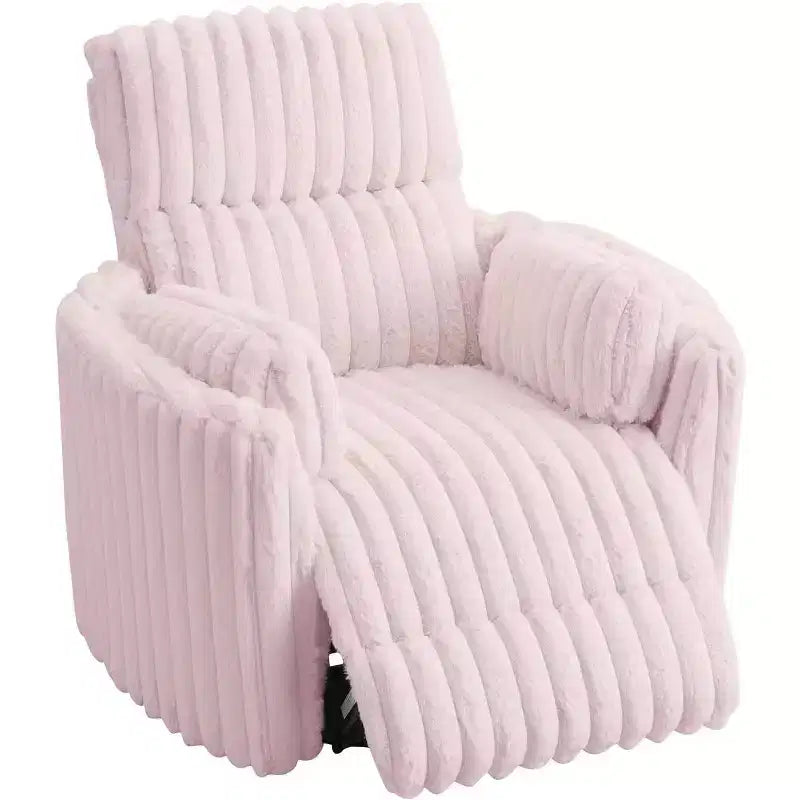 Fauteuil inclinable électrique de crèche, fauteuil à bascule pivotant électrique avec USB et Type-C