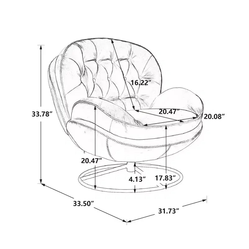 Fauteuils d'appoint modernes pour chambre à coucher avec ottoman, fauteuil de loisirs