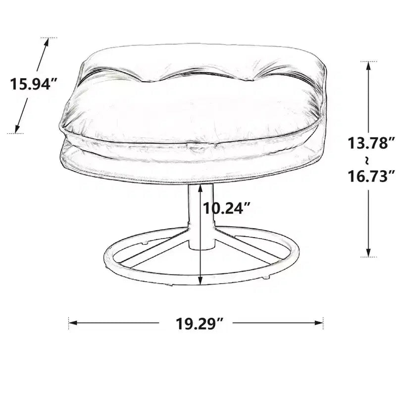 Fauteuils d'appoint modernes pour chambre à coucher avec ottoman, fauteuil de loisirs