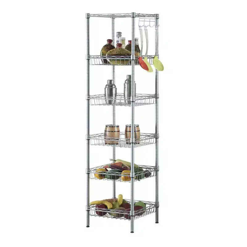 Karl Home 13.39in.W Metal Shelving Unit