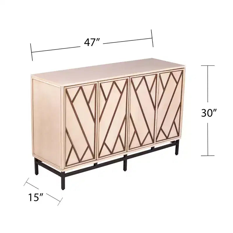 Buffet Étagère(s) Blanche(s) Fixe(s)