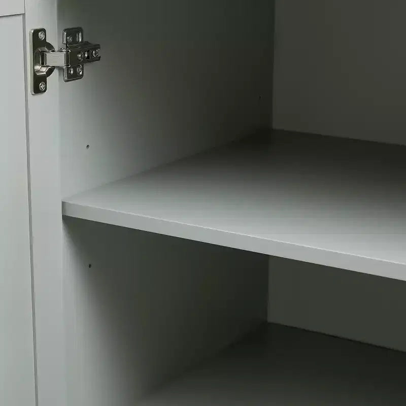 Meuble de rangement haut de salle de bain en bois moderne avec tiroirs et étagères réglables