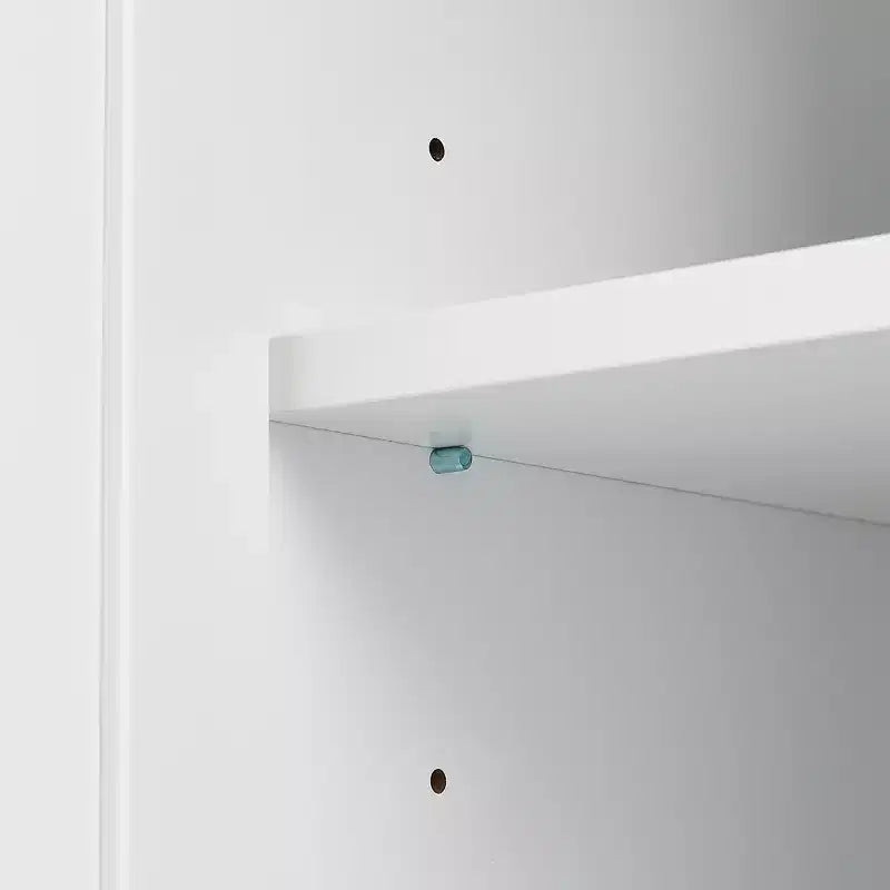 Meuble de rangement haut de salle de bain en bois moderne avec tiroirs et étagères réglables