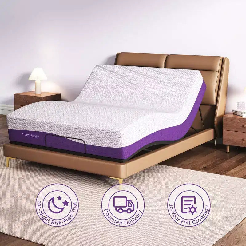 Matelas en mousse à mémoire de forme rafraîchissante en gel