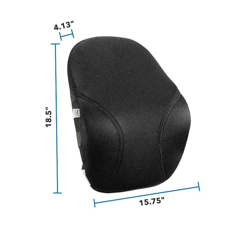 Coussin de soutien lombaire, soutien dorsal compact pour le bureau